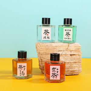 Reed <b>Diffuser</b> Set 50Ml Glass <b>Bottle</b> With Black Reeds For Bedroom Bathroom Home Fragrance Decor - Product Image 3