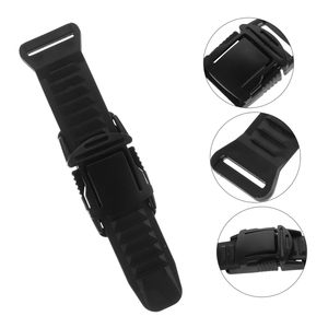 20mm nhanh chóng phát hành bên có thể điều chỉnh vành đai nhựa theo dõi khóa tự sửa chữa quần Short đi xe đạp quần hat Giày phụ kiện - Product Image 3