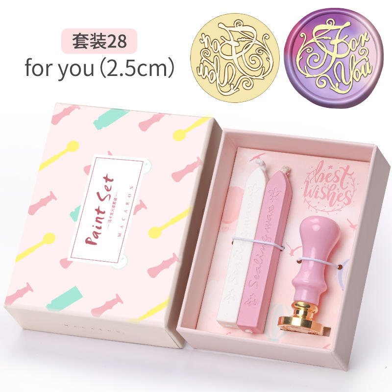 Coffret court rose 28-pour-toi (2,5cm)