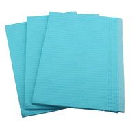 Serviettes en papier pour ongles jetables, sans peluches, imperméables, 3 plis, très absorbantes, 33x45cm, pour salon de manucure