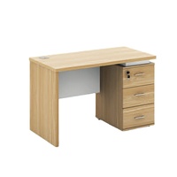 Table d'ordinateur de bureau en bois massif, design moderne, simple, durable et bon marché pour grossistes