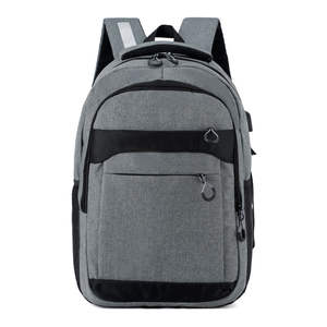 Factory Stock Custom Waterproof Oxford Travel Student Laptop <b>Backpack</b> Unisex Large Capacity Business Casual Zipper Anti-Theft - Product Image 2