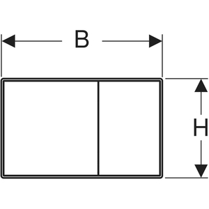 SIGMA 60 Plaque de contrôle en verre noir avec double boutons pour outil de tournage - Product Image 3