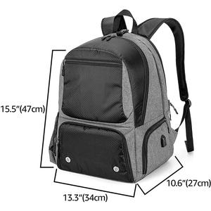 Squash Sports Gear Bag 2 Raquette Badminton Pickleball Tennis Bag Sac à dos avec port de charge USB - Product Image 2