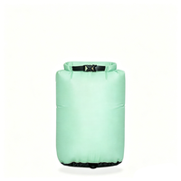 Sac étanche gonflable personnalisable pour l'extérieur, compact, pliable et compressible, avec boucle pour kits de voyage