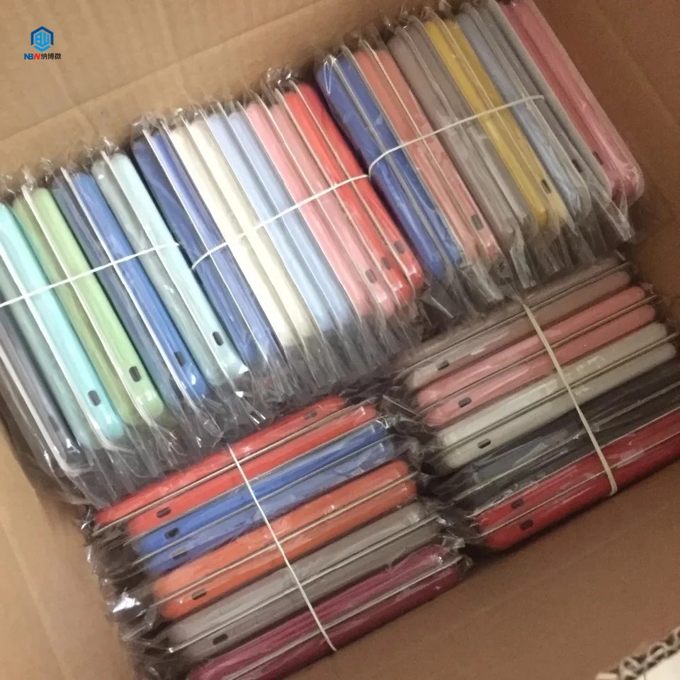 Оригинальный чехол из жидкой резины, силиконовый чехол для телефона iPhone 11 Pro Max 12 Mini 7 8 6 6S Plus XR X XS MAX