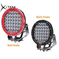 185W Led Spotlight Voor Auto Truck Suv Offroad 9 Inch Spot Licht Ronde Led Verlichting