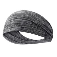 Bandeaux de sport antidérapants LXY-N10052 personnalisables avec logo, unisexes, larges, absorbants, pour yoga, fitness et entraînement