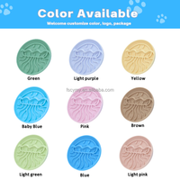Tapis de léchage pour animaux de compagnie en silicone de 20 cm en forme de méduse avec logo personnalisé pour l'été