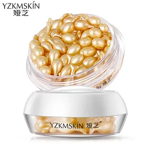 Best SellプライベートラベルWhitening 24 18k Gold Serum Fullerene Placenta Capsules Original Skin Care Serum