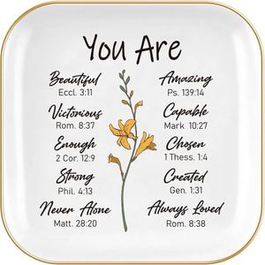 OEM Customized <b>Ceramic</b> Jewelry Tray Gold Rim Small Trinket Dish Personalized Wedding Gift <b>Ring</b> Plate for Jewelry Store Display - Product Image 1
