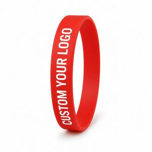 Pulsera de Silicona Personalizada, Brazalete de Goma Personalizado para Eventos, Fiestas, Deportes, Regalo de Concienciación para Recaudación de Fondos, Colores Variados al por Mayor - Product Image 5