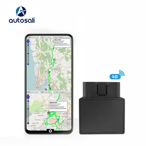 全球使用OBD定位器卫星跟踪无线汽车防盗车辆管理导航免费软件4g全球定位系统跟踪器