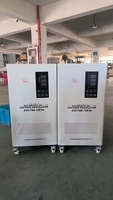 Stabilisateur de tension intelligent AVR Tnd3-50kva 60kva, régulateur monophasé 220v 110v, affichage LCD ultra basse tension pour usage domestique