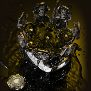 Komingdon 6 lưỡi dao cạo đầu thay thế đầu 6D nổi quay cạo nam hói Máy cạo râu điện có thể giặt lưỡi đầu - Product Image 6