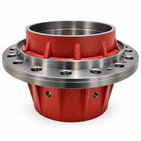 Pièces mécaniques en fonte pour support de moyeu de roue de camion, services de moulage sous pression personnalisés pour les pièces de moyeu de roue en fonte, modèle disponible