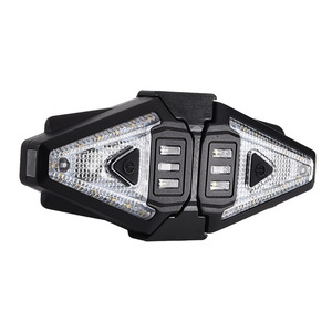 <b>Bicycle</b> Rear <b>Light</b> Led Wireless Remote Turn Signal Tail <b>Light</b> Cycling Waterproof IpX4 Rechargeable Battery 4 Modes - Product Image 3