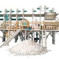 Vente chaude : Moulin à riz automatique complet moderne de haute qualité 50 TPD, machine de décorticage de riz, à vendre