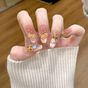 Nueva Colección Primavera/Verano: Arte <span class=keywords><strong>de</strong></span> <span class=keywords><strong>Uñas</strong></span> con Perlas Tridimensionales Transparentes, Color Sólido, Estilo Ojo <span class=keywords><strong>de</strong></span> Gato, <span class=keywords><strong>Uñas</strong></span> Suaves - Product Image 1
