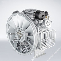 Compresseur d'air à piston portable 300 bars, compresseur d'air respiratoire, alimentation en gaz pour plongée sous-marine, alimentation secteur