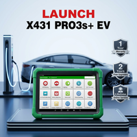 Herramienta de Diagnóstico para Vehículos Eléctricos Launch X431 PRO3S+ con Probador de Baterías, Escáner de Sistemas Completos, Codificación ECU, Escáner Profesional para Vehículos Eléctricos