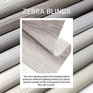 <span class=keywords><strong>ม่าน</strong></span><span class=keywords><strong>ม้วน</strong></span>แบบสอง<span class=keywords><strong>ชั้น</strong></span>ลายซีบร้าสั่งทำพิเศษ  แบบเปิดได้ทั้งด้านบนและด้านล่าง  ผ้าม่านกันเสียงสำหรับหน้าต่าง - Product Image 2