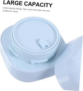 Nouveau style – Pots cosmétiques ronds à double couche, blancs et roses, de 3g à 50g, en plastique avec couvercle à vis, pour beurre corporel, gommage pour les lèvres et crème. - Product Image 5