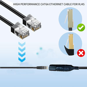Pour Starlink Gen 3 RJ45 adaptateur Ethernet étanche à l'eau pour Starlink 0.3M rallonge de câble SPX mâle vers RJ45 adaptateur pour <span class=keywords><strong>Satellite</strong></span> V3 - Product Image 3