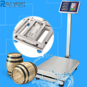 TCS 시리즈 <span class=keywords><strong>60kg</strong></span> 100kg 300kg 고정밀 스테인리스 스틸 플랫폼 전자 디지털 저울 대형 무게 측정기 - Product Image 6