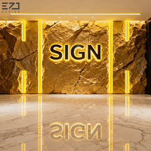 2024 nouvelles lettres de canal d'enseigne au néon 3D LED à la mode avec éclairage de Tunnel de miroir conception de signalisation <span class=keywords><strong>infinie</strong></span> gratuite EZD personnalisée - Product Image 5