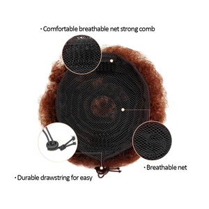 Offre Spéciale : Chignons à Cordon, Extensions de Cheveux Courts Bouclés, Afro Puff, Queues de Cheval, Chignons en Cheveux Humains - Product Image 3
