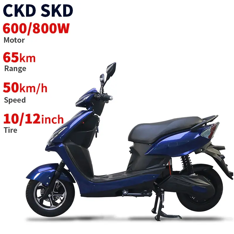 CKD SKD 10 polegadas 12 polegadas 40-50 km/h velocidade 45-65km alcance melhor adulto motocicleta scooter elétrico preço barato na China