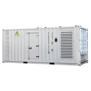 brand powered electricity generation machines 1000kva 1250kva 2000kva AM2000 perki ns Silent Soundproof Diesel generator sets