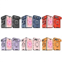 Coques de téléphone populaires à rotation 360 degrés pour iPhone Duo, protection antichoc de l'appareil photo, coque arrière