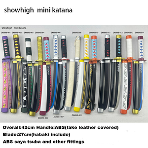 Mini Espada Nichirin de Demon Slayer, <span class=keywords><strong>Kaigaku</strong></span>, Espadas de Bambú, Modelo de Juguete Inspirado en el Anime, Accesorio de Cosplay, Colección ZKMINI-002 - Product Image 2