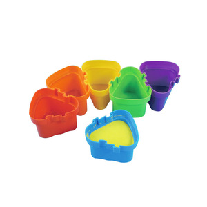 Ciotole Colorate in ABS per Bambini, Strumenti per Pittura Artistica Fatti a Mano, per Lavaggio Penne e Miscelazione Colori - Product Image 5