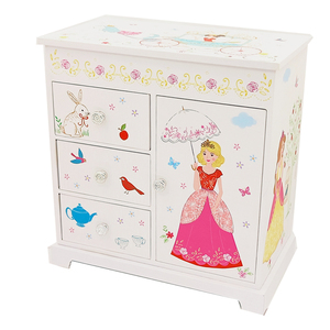 Caja Musical <span class=keywords><strong>de</strong></span> Joyería con Diseño <span class=keywords><strong>de</strong></span> Princesa Jakos, con Cajones y Puerta, para Regalo <span class=keywords><strong>de</strong></span> Cumpleaños, Navidad y Festividades para <span class=keywords><strong>Niñas</strong></span> - Product Image 1