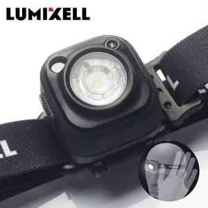 Linterna Frontal LED Recargable por USB de 200LM IPX4 con Sensor de Movimiento, Sin Deslumbramiento, Portátil para Correr y Hacer Senderismo, Fabricada en China - Product Image 1