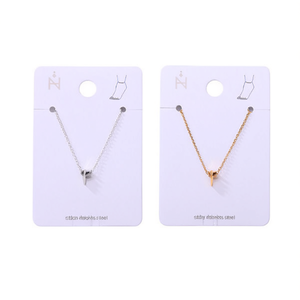 Cavigliera in acciaio inossidabile con lettera F, design minimalista per donna, gioielli alla moda - Product Image 2