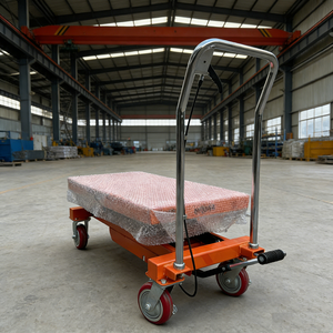 Mesa Elevadora Hidráulica WGZN con Accionamiento a Pedal, Elevador Hidráulico con Ruedas, Mesa Elevadora Móvil, Mesas Elevadoras de Tijera Portátiles - Product Image 3