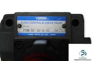 FCG-02-30-N-30 02 ซีรีส์ คอมเพนเซเตอร์ ตัวควบคุมระยะชัก ตัวควบคุมการไหล ตัวควบคุมความเร็ว พร้อมตัวตรวจสอบ - Product Image 4