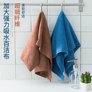 Thickened Microfiber Car Wash Towel 65x42cm Absorbent Lint Free For Vehicle Cleaning - Product Image 2