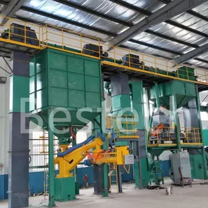 3-10 TPH Resin Sand Reclamation Plant resin sand casting equipment