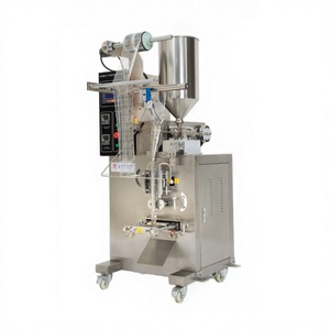 Machine d'emballage verticale multifonction automatique pour sachets de yaourt, miel, sel et liquides - Product Image 1