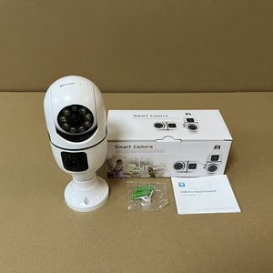 Cámara Inteligente <span class=keywords><strong>V380</strong></span> <span class=keywords><strong>PRO</strong></span> E27 de Alta Calidad con Doble Lente, Wifi 2.4G, Detección Panorámica - Product Image 6