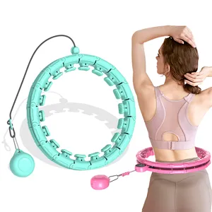 GORDON Original OEM & ODM U1 Hoelahoep Vente en gros Adults Exercise Body Slimming Smart Weighted Amovible Hula Ring Fitness