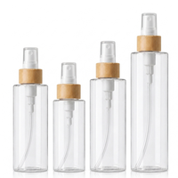 Flacons en plastique PET uniques de 100-250 ml pour shampoing, savon liquide, lotion, cosmétiques, avec pompe de remplissage pour crème visage