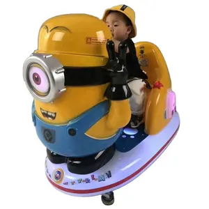 Tournesol Amusement Monnayeur Rocking Attractions Kiddie Ride Machine Électrique Swing Machine De Jeu