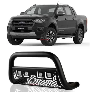 U3-B Model 4X4 Pickup Ute NUDGE BAR บูลบาร์กันชนเหล็กด้านหลังสำหรับ RANGER T6 T7 T8 RAPTOP