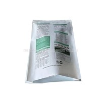Machine de fabrication de sachets scellés à 4 côtés en aluminium argenté pour emballage sous vide, anti-odeur, pour stockage alimentaire, sachets d'avoine, moteur inclus